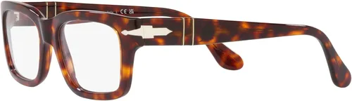 Vista 3 de Persol PO3301V - Marcos rectangulares para gafas graduadas, HavanaDemo Lens