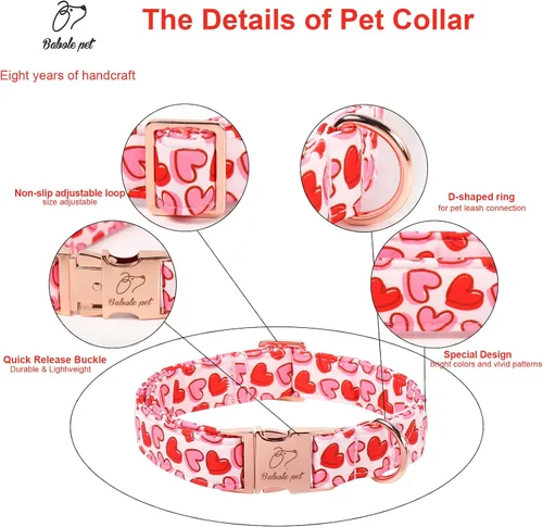 Vista 425 de Collar para perros del 4 de julio, collares patrióticos azules para cachorros y perros pequeños, ligero y ajustable 1776 collares para cachorros
