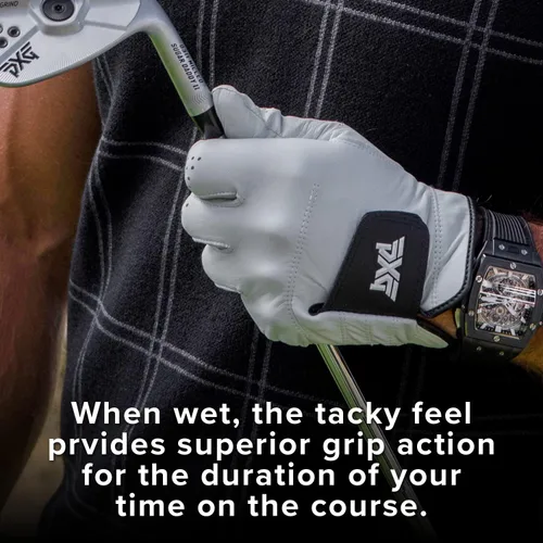 Vista 5 de PXG Guantes de golf para hombres jugadores guante para golfista diestro guante para golfista zurdo de piel Cabretta