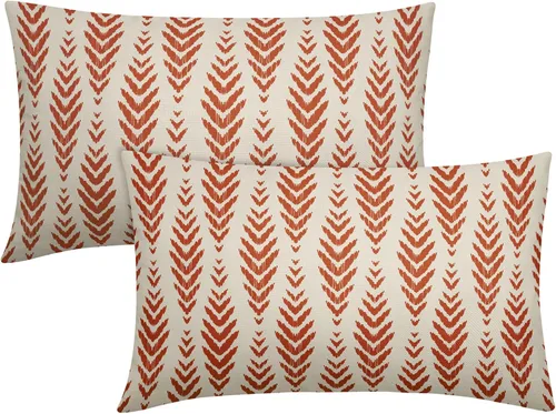 Vista 23 de Sweetshow - Juego de 2 fundas de almohada boho de 16x16 pulgadas, fundas de almohada étnicas bohemias negras con estampado geométrico de espiga