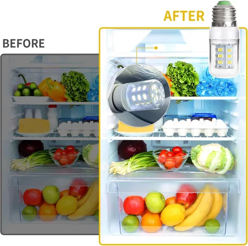 Vista 4 de 5304511738 Bombilla LED para refrigerador KEI D34L compatible con Frigidaire Crosley Ken More, bombilla de 3.5 W para reemplazar PS12364857