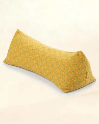 Vista 12 de Almohada cervical de cuello redondo de trigo sarraceno, soporte cervical para personas que duermen de lado y espalda con funda extraíble lavable