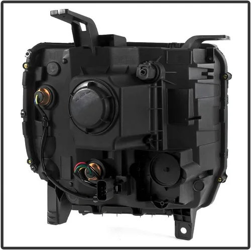 Vista 3 de ACANII - Para 2014-2015 GMC Sierra 1500 15-19 2500 3500 HD camión sin OEM LED DRL proyector faros faros montaje