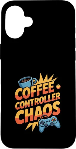 Vista 23 de Coffee Controller and Chaos Gamer Parents Mom and Dad Case for iPhone XR