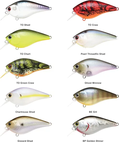 Vista 4 de LUCKY CRAFT LC 1.5 Silent Squarebill Crankbait Fishing Lure, 2-3/8", Bass Fishing Lures for Freshwater, Hard Crankbait with Treble Fishing Hooks
