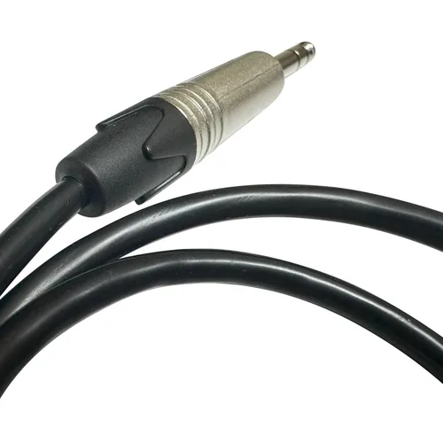 Vista 4 de DIYTECH Premium 0.250 in 1/4" TRS Hembra Montaje en panel a TRS macho, paso sin soldadura de 1/4, montaje en panel tipo D, para instalaciones