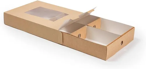 Vista 14 de Restaurantware Kraft Papel Rectángulo Pequeño Inserto, 10 Ct