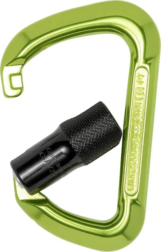 Vista 3 de Puerta de triple bloqueo - Aluminio forjado modificado-D - Acabado anodizado verde - 24kN MBS / 16kN fuerza de la puerta