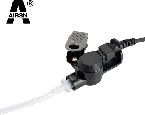 Vista 5 de Tubo de bobina acústica de repuesto para auriculares M0torola Kenwood de dos vías para radio Walkie Talkie (paquete de 2)