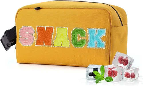 Vista 36 de Bolsa de almuerzo mini enfriadora Cerbonny, bolsa de almuerzo congelable y bolsa de snacks, bolsa aislada para viaje/trabajo/escuela, lonchera mini