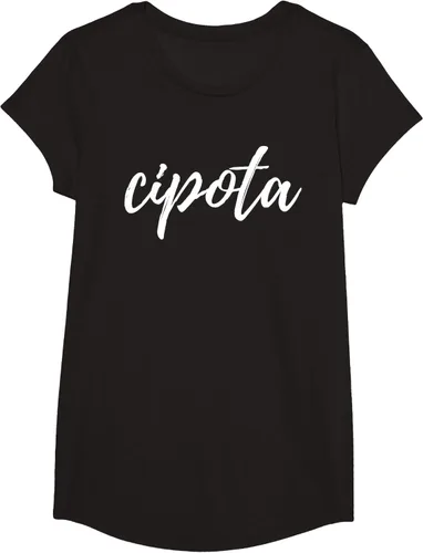Vista 4 de Camiseta Cipota El Salavador Salvadorean Latina, Negro