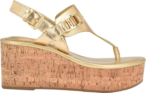 Vista 4 de Tommy Hilfiger Sandalias de cuña Vani para mujer