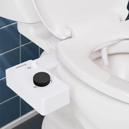 Vista 15 de TUSHY Bidé clásico 3.0 Accesorio universal delgado para asiento de inodoro. Instalación simple <10 minutos. Pulverizador de agua autolimpiante