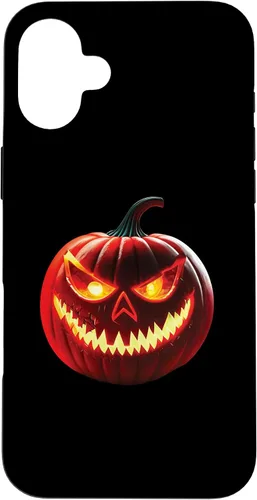 Vista 23 de Halloween Costume Scary Spooky Jack O Lantern Face Pumpkin Case for iPhone 17