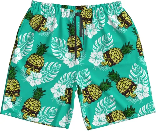 Vista 2 de FREEHOTU Men's Swim Trunks Beach Board Shorts Quick Dry Swimwear Sports with Pockets