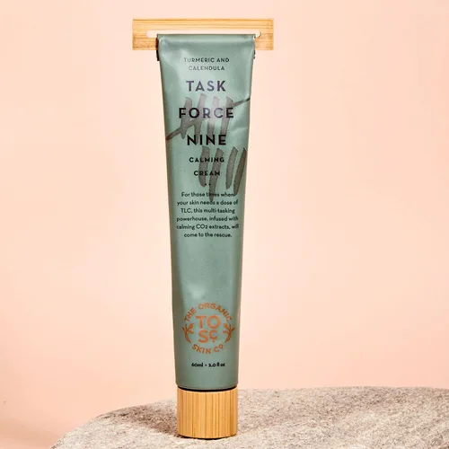 Vista 2 de Hidratante facial calmante para pieles sensibles Bálsamo facial súper calmante para el envejecimiento seco piel delicada y comprometida