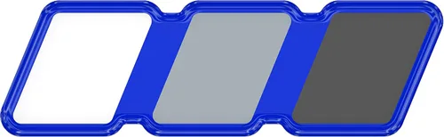 Vista 47 de Insignia tricolor - Compatible con Toy Taco, Tun y 4Run Negro con escala de grises TRI