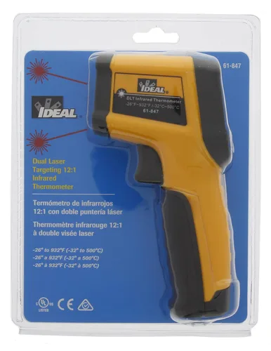 Vista 7 de IDEAL INDUSTRIES INC. 61-847 Termómetro infrarrojo de orientación láser dual