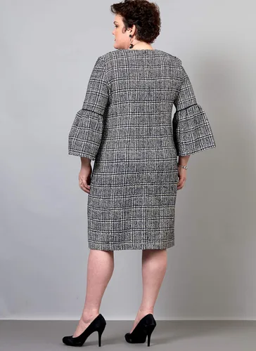 Vista 4 de Butterick Patterns - Patrones de costura para vestidos de mujer tallas 18 a 20 W 22 a 24 W color blanco