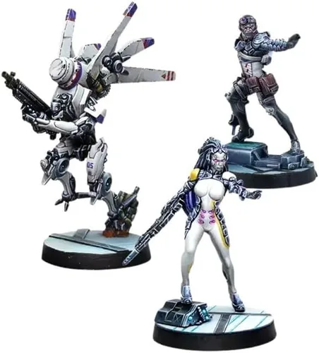 Vista 2 de Infinity: CodeOne: Aleph Booster Pack Alpha - Miniatura sin pintar de Corvus Belli - Compatible con Infinity y otros RPG de mesa TTRPG