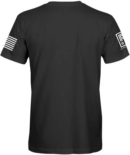 Vista 2 de Camiseta patriótica para hombre USA American Skull