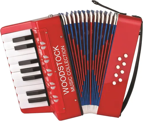 Vista 15 de Woodstock Acordeón para niños. Colección de música.