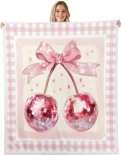 Vista 31 de Manfei Manta Kawaii con estampado de gato estrellado para niños y niñas, decoración de habitación de niños y niñas, manta negra Kawaii animal