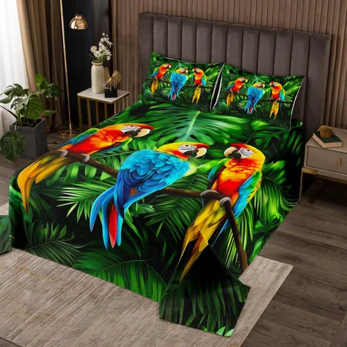 Vista 33 de Erosebridal Juego de ropa de cama tamaño individual con estampado de flores rojas y rosas rojas, microfibra suave de lujo, color negro y marrón