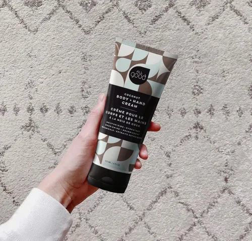 Vista 5 de All Good Loción para manos y cuerpo, loción orgánica hidratante para piel seca, manos y cuerpo, aceites esenciales, caléndula, manteca de cacao