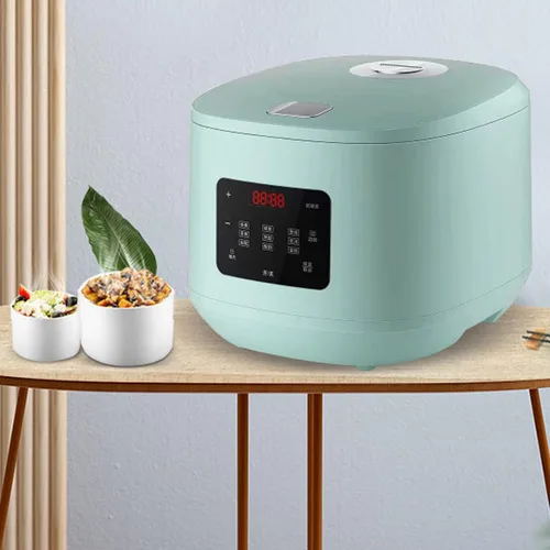 Vista 7 de Olla de arroz, hogar pequeño mini 5L portátil antiadherente viaje inteligente control multifuncional cocina