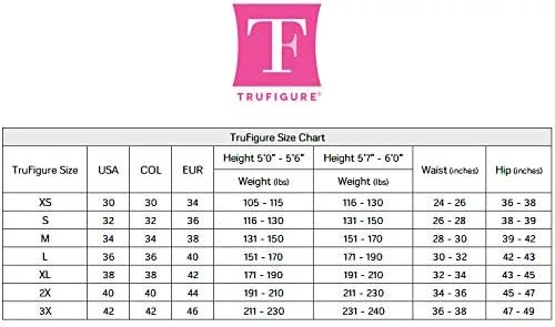 Vista 4 de TruFigure Entrenador de cintura de látex deportivo colombiano (Faja Deportiva) con 3 ganchos