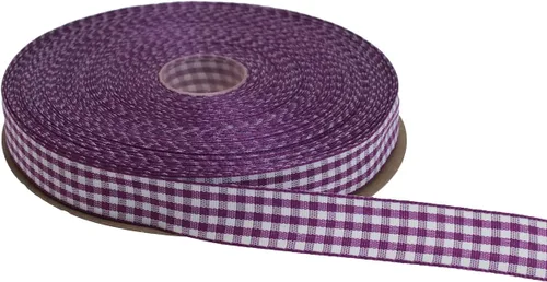 Vista 64 de Cinta a cuadros de 50 yardas cada rollo 100% poliéster con borde tejido (1/1-2 pulgadas x 50 yardas, negro)