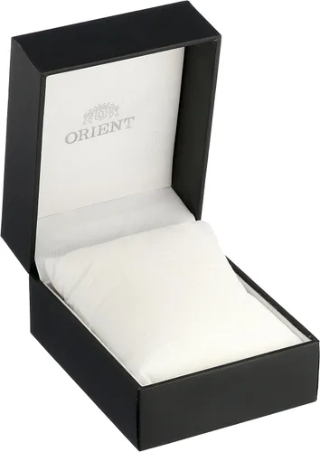 Vista 3 de Orient Reloj de vestir automático japonés de acero inoxidable y cuero de 2 generación Bambino Version III