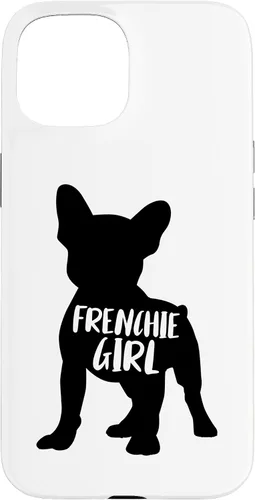 Vista 6 de Funda para iPhone 17 con diseño de bulldog francés con diseño divertido de Frenchie Girl