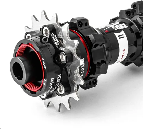 Vista 4 de Kit de conversión de velocidad única para bicicleta 12T13T/14T/15T/16T/17T/18T/19T/20T/21T/22T Cassette de una sola velocidad y espaciadores