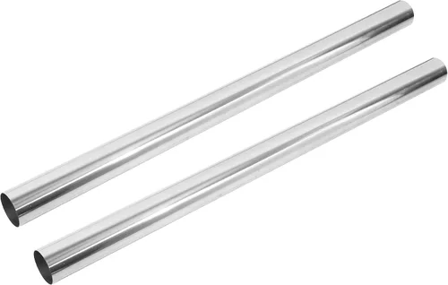 Vista 9 de X AUTOHAUX 2 unids recto 2 "OD 30" longitud DIY mandril tubo de escape 2 pulgadas tubo tubo T304 acero inoxidable ajuste universal