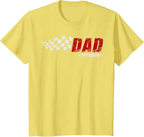 Vista 50 de Dad Pit Crew Race Car Birthday Family Matching Pit Crew Camiseta Pit Crew