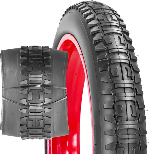 Vista 9 de 20x4.0 26x4.0 pulgadas Fat Bike Neumáticos MTB Bicicletas Reemplazo para Mountain Snow All Terrian Trail Bicicletas Triciclo