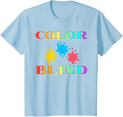Vista 9 de Color Blind Camiseta Test Funny Glasses Visions