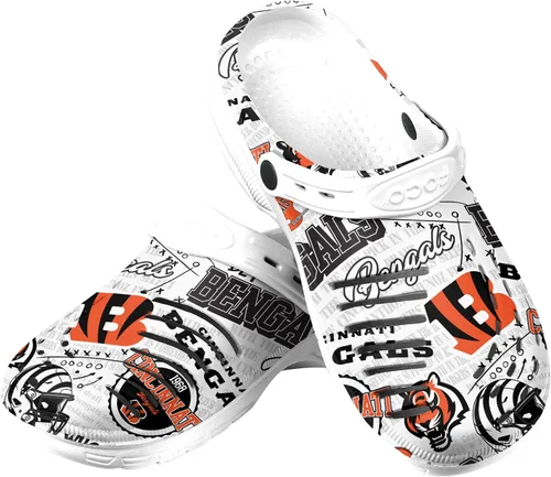 Vista 16 de FOCO Arizona Cardinals NFL Mens Historic Print Clog with Strap