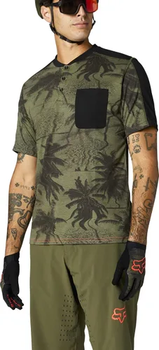 Vista 5 de Fox Racing Ranger Dri Release - Camisa Henley de manga corta para hombre