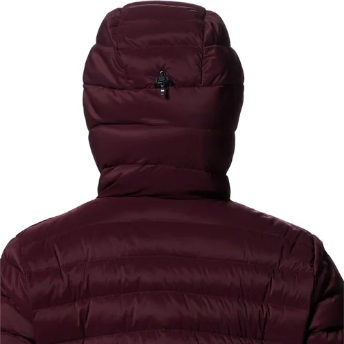 Vista 5 de Mountain Hardwear Deloro - Sudadera con capucha de plumón con cremallera completa para escalada y esquí, aislada, resistente al viento y al agua