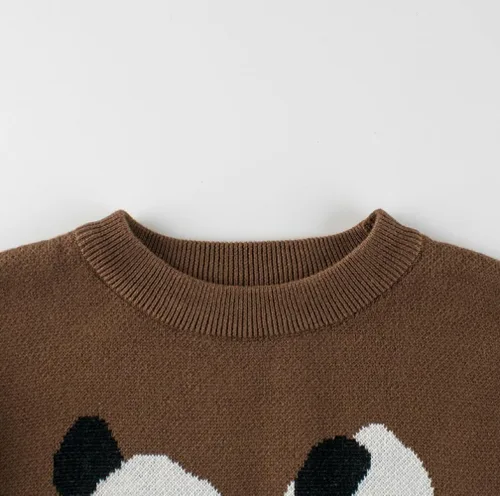 Vista 3 de Suéter de punto para bebé niño pequeño, sudadera de algodón con dibujos animados