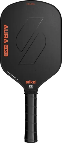 Vista 12 de Paletas de pickleball Srikel, pala de pickleball de fibra de carbono Raw T700, núcleo de polímero de poder de 16mm, raquetas profesionales para gran