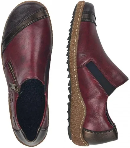 Vista 7 de Rieker Mocasines para mujer