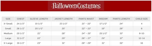 Vista 3 de Buccaneer Pirate Costume Girls Dress-Up Pirate Jacket Hat Shirt Pants