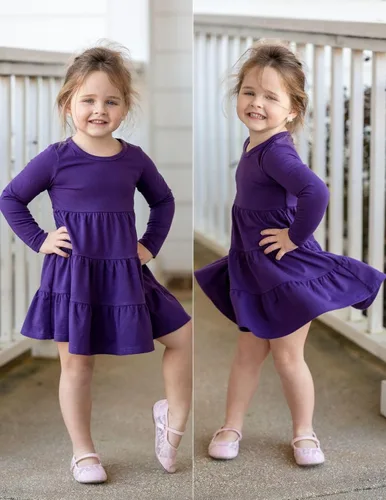 Vista 5 de Arshiner Vestido de manga larga para niña con volantes, tipo túnica