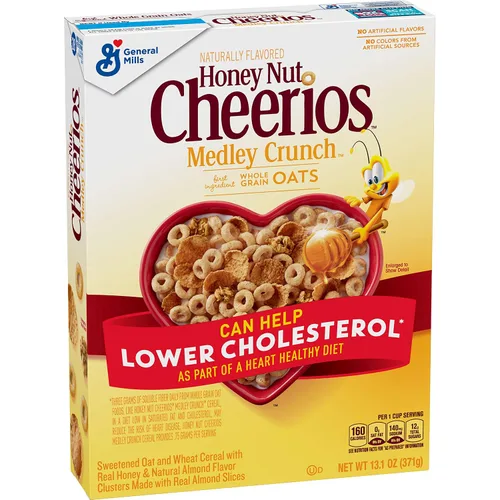 Vista 22 de Cheerios Cereal de desayuno sin gluten de avena integral, bolsa de 2.2 onzas (paquete de 5)