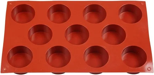 Vista 6 de Molde de silicona con forma de cilindro de 11/8/6 cavidades para hornear, postres, helados, mousse, herramientas de decoración de fondant