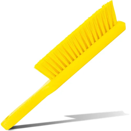 Vista 9 de SPARTA Cepillo suave de 8 pulgadas con cerdas de poliéster y mango de 5 pulgadas, escoba de mano codificada por colores para mesas, encimeras y Negro